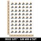 Construction Worker Builder Beaver with Shovel and Hard Hat Temporary Tattoo Water Resistant Set Collection (1 Sheet)